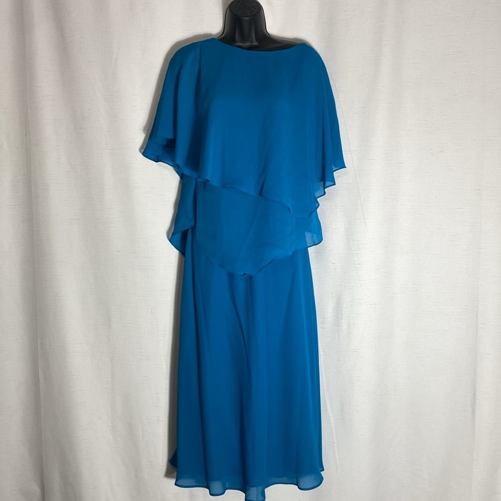 Drapers and Damons dresses Size 8 Dreamy drifts of two-layer skirt and top set - Picture 2 of 13